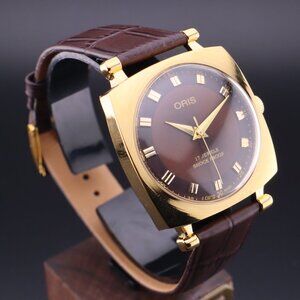 Oris Vintage Swiss 17 Jewels Hand-Wound Mechanical Men's Watch - FREE SHIPPING